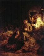 REMBRANDT Harmenszoon van Rijn The Dream of St.Joseph china oil painting reproduction